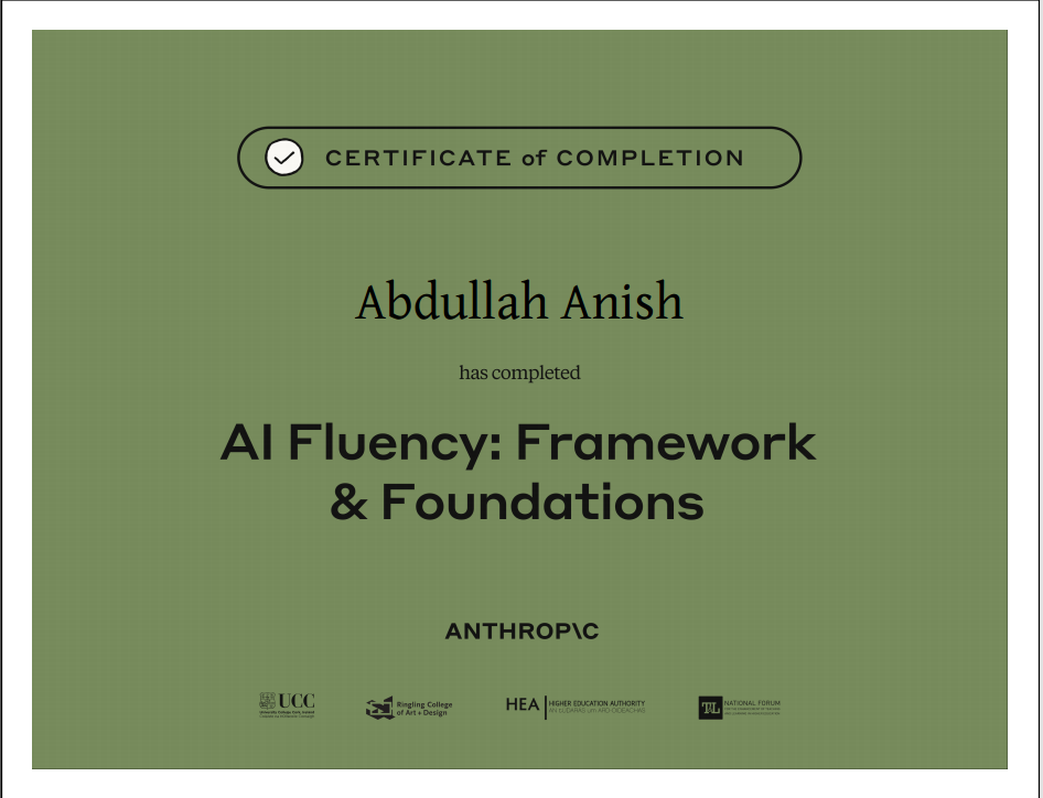 Muhammad Abdullah Anish | Flask Developer & AI Enthusiast